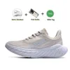 Hokahs Hokah One Shoes Womens Bondi 8 Clifton 9 Gratis människor Kvinnor White Eggnog Skiftande Sand Triple Black Saweed Movement Golden Coast BG3A#