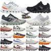 Op casual schoenen Men Cloudmonster Cloudrunner Rose Cork Undyed Frost Pearl Flame Triple White Black Sneakers Undyed Creek Eclipse Turmeric Fawn Sports Trainers