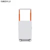 Bagages à bagages à large barre de tirage de la taille moyenne des bagages.