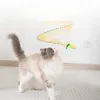 Spielzeug Katzen Spielzeug Katzen -Tunnel Katzen Teaser Langstange bissfeste sich selbst hohe Langeweile Mäuse Feather Abneigung Kugelkätzchen Vorräte