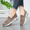 Casual skor fashionabla mesh singel 2024 andningsbar tjock sula ett steg vulkaniserad zapatos de mujer sneakers