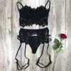 Bras stelt sexy lingerie vrouw Lace Erotic Porno Babydolls ondergoed slaapkleding vrouwelijke nachtkleding beha set