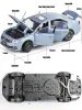 Car 1/32 Volkswagen Passat Toy Car Model Diecast Alloy Metal Miniature Sound & Light Pull Back 1:32 Collection Gift For Boy Children