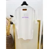 Herrskjorta Designer T-shirt Paris Street, Italien OS T-shirt andningsbar T-shirt Navigationsserie Fried Dough Tvists Rop Mirror Print Chain Half Sleeve T-Shirt 1110
