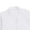 T-shirts Iiniim Unisexe garçons filles blanc docteur uniforme Halloween Costume Lab Labor Sinfit pour les chemises de fête de photographie