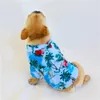 犬のアパレルペットの服サマーシャツかわいいフルーツパターンドレスTシャツ子犬プリントベスト衣装小さなミディアム