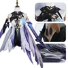 Anime Costumes Skirk Game Cosplay Genshinimpact Skirk Cosplay Come Master of Tartaglia Game Come for Women Party Dress Y240422