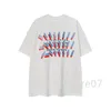 MM6 T-shirt Heren T-shirts Margiela digitale kalender alfabet borduurwerk T-shirt zomer voor shirts dames tops tees 7176 5462