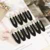 200pcs/set no bend seamless hairクリップサイドバングバレットメイクアップフェイスアクセサリー女性女子スタイリングヘアピン