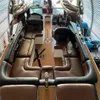 2003 Mastercraft x30 Cocpit Pad Boat Eva Foam Faux Teak Deck Deck Share Sharing Backing Self -Adsive Seadek GatorStep Pads Zy