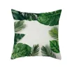 Växter dekorativa kuddar nordiska tropiska tryck kudde täcker polyester kast kudde soffa heminredning kuddväska