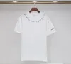 MM6 Designer T-shirt d'été à manches courtes blanches T-shirt de luxe Brand Men Tshirt Tee Mens Vêtements