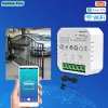 Contrôle Tuya Smart Life WiFi Motoralize Swing Gate Gate Gate Opender Dry Contact 110V 240V Contrôle vocal avec Alexa Google Home