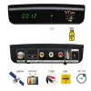 Odbiorniki satelitarne odbiornik GTMedia V8x H.265 DVB S2 S2x Buildin WiFi Ca Slot Set Scart Top Box GT Media V7S 2X z USB WiFi Freesat V7