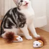 おもちゃスマートキャットおもちゃボーカルぬいぐるみインタラクティブマウスおもちゃ猫おもちゃ猫インタラクティブおもちゃを動かす楽しい電気ペットおもちゃペット猫おもちゃ