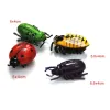 Toys Electric Beetle Ladybug Pet Dog Cat Toy Simulation Animal Insect Toy Battery Powered Mini Toys Pet Interactive Toy Cat Supplies