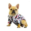 Hundekleidung Haustier Kleidung Sommerhemd süßes Obstmuster Kleid T-Shirt Puppy Print Weste Outfit kleines Medium