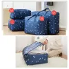 Bags Quilt Storage Bag Cat Little Fish Rocket Pattern Quilt Storage Bag Oxford Material Moving Clothing Storage Bag Travel Organizer