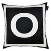 Kuddefodral Nordic Letter Black White Letters Boho Throw Cover Car Office tupplur Hemdekoration Modern för kvinnor 45x45