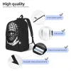 Rucksäcke Palästinensischer Rucksack für Männer Frauen coole High School Wanderweg Daypack Palästina Araber Keffiyeh College Umhängetasche Geschenk