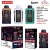 EU Stock Original Ijoy Judotaijizen 24000 Puffs engångscigaretter 24K PULD 15-25W Justerbar Wattage Pekskärm Dual Mesh COIL 25ML POD Batterivapen Pen