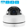 Lens 8MP 4K PTZ IP Camera Outdoor PoE Onvif 5X Optical Zoom 5MP 4MP P2P Infrared Audio Dome Camera CCTV Surveillance Camera XMEye App