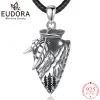 Colliers Eudora 925 Collier de flèche indienne en argent sterling