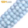 Perline geminside 6/8/10/12 mm Round A Grado AA AA Aquamarines Quartzs perline per perline per perle che fanno perle dono fai da te 15 pollici di nuovo !!