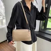 2024 FI Kvinnor Crossbody Shoulder Bags Geniune Leather Leisure Luxury Big Space Populärt Hög kapacitet för Shop Party M5J5#