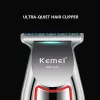 Trimmer kemei electric hair clipper KM032 barber carving trimmer professional hair clipper ceramic blade cordless trimmer