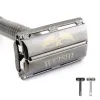 Blades Butterfly Safety Razor WEISHI Brass material Gun color 9306C or Black Travel pouch Stainless steel mirror Top quality NEW