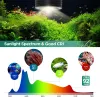 Aquariums Lominie Asta 20 Freshwater 18W RGBW+UV Full Spectrum Nano LED Aquarium Light for Refugium Planted Fish Tank