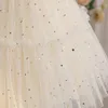 Dziewczyna dziewczyna impreza księżniczka sukienka dla dzieci szampana 1st urodziny Dzieci letnie puff rękawy cekin tutu sukink