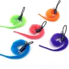 Toys Cat Worm Work Schowers Wande Wand Deptentent Worms 20pcs Worms Cat Toy Władze Cat Wand Załóżka zwiastun robak na zabawki dla kotów