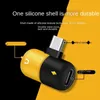 Ny 2 i 1 Splitter Dual Lighting Audio Adapter för iPhone 7 8 Plus X XR XS 11 12 Pro Max Charging Adapter hörlurar Jackkontakt för