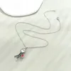 Ketens mode schattig grappige cartoon matchman magnetische attractie paar ketting vriendschap hanger valentijnsdag cadeau