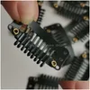 Clip di prolunga per capelli clip a prua clip nero marrone bianco 100piece di alta qualità nei prodotti di consegna a goccia Accessori strumenti DhaDR