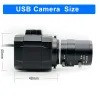 Lens HD 4k 8MP IMX415 USB Mini Metal Box Webcam UVC OTG PC 2K 4MP 30fps USB PC Video Camera For Youtube Skype Live Teaching