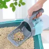 Housevriank Cat Litter Phelt Scoop avec sac de recharge pour filtre pour animaux de compagnie Picker à ordures de toilet