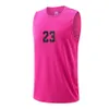 Basketball vest 23 shooting sleeveless shirts Men dry fit sport Running vest Male fitness Jogging workout basketball Tops tank 240418