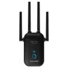 Routrar pixlink trådlöst wifi repeater 1200 mbps lång räckviddsförlängare routern wifi signalförstärkare 2,4 g 5 ghz wi fi booster åtkomstpunkt