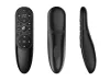 Contrôles Q6 Pro Voice Remote Control 2.4g Souris d'air sans fil avec apprentissage IR rétro-éclairé du gyroscope pour Android TV Box H96 Max X96 MAX TX6S