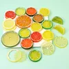 Party Decoration 10 Pcs Imitation Slice Plastic Slices Fake Lemons Fruit Model Pvc Artificial Simulation Decors Models