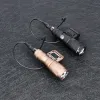 ライトWADSN M600 M600C M300 M300A戦術懐中電灯AirSfot Weapon Gun Scout Light Accessory Modbutton Pressure Switch 20mmレールフィット