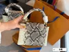 Tote bag high definition Fashion Large Capacity Python Pattern Killer Commuting Single Crossbody Handheld Womens