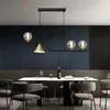 Chandeliers Retro Chandelier For Dining Room Kitchen Counter Home Decoration Indoor Led Ring Lights