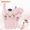 Clippers Sonofly 4 in1 USB Capelli USB Epilatore facciale lavabile per donne per sopracciglia per sopracciglio