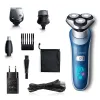 Shavers Pro 4in1 Shaver eléctrico lavable para hombres Facial Razor Barba Barba Máquina de afeitar la oreja de la oreja USB Recargable