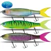 Accessoires Fishing Lure 370mm Schwimmköder Gelenkschwimmend/sinkend 19 Color Giant Hard Bait Abschnitt Köder für große Köder Bass Pike Lure