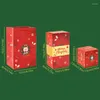 Scatole di avvolgimento regalo per soldi scatole per festività 10pcs che esplode un set decorativo pieghevole rimbalzo rosso busta
